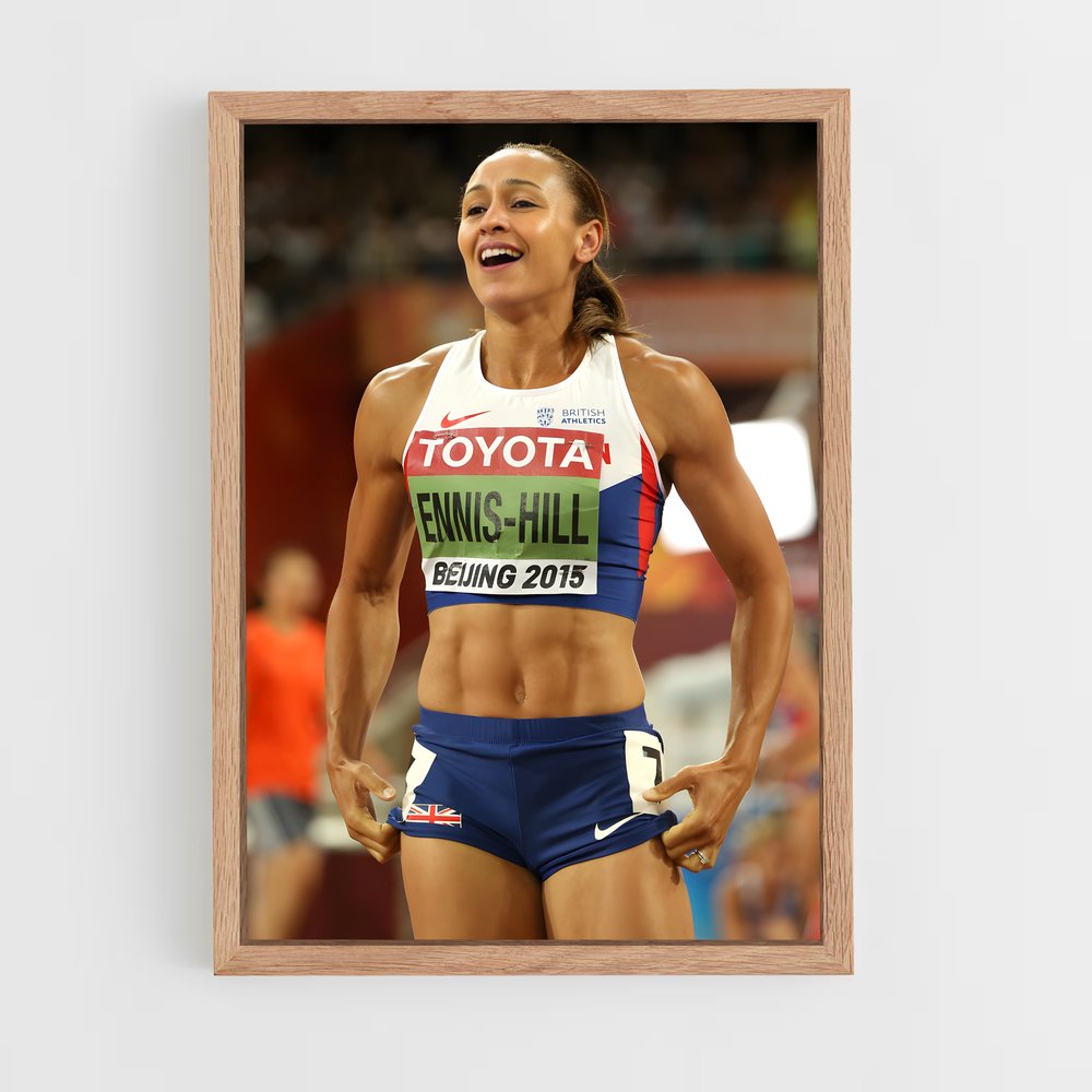 Poster Envolée Étoilée – affiche Athlétisme (vue 4)
